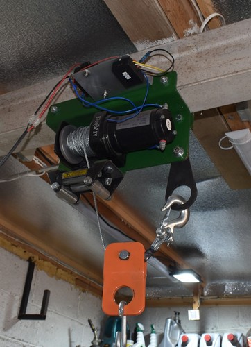 12v winch mounted beam - winch,