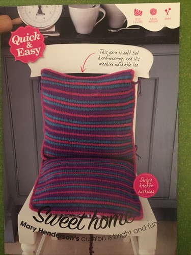 Knitting pattern chair cushion - knitting,