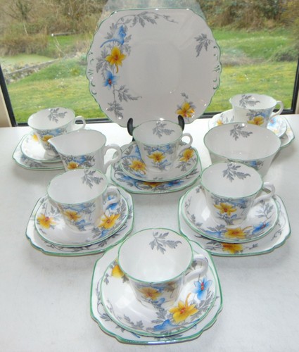 Melba bone china cups - melba, pc