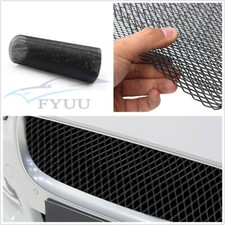 40"x13"/100×33cm Black Rhombus Style Aluminium Car Racing Grille Mesh 8* 16mm