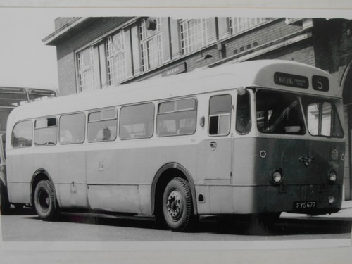 Southend corporation bus 210 - southend,