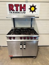 Moorwood Vulcan Masterchef ~ 6 Burner Range Cooker ~ Ring Hob Oven NAT Gas £800V