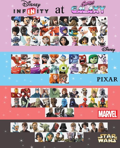 Disney infinity figures - disney,
