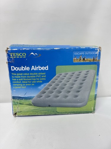 Tesco double airbed camping - double,