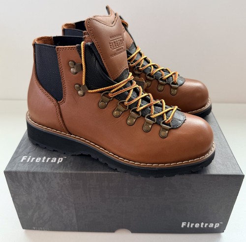 Firetrap irvine brown leather - firetrap,
