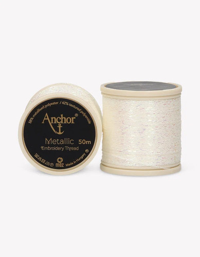 Anchor metallic embroidery - anchor,