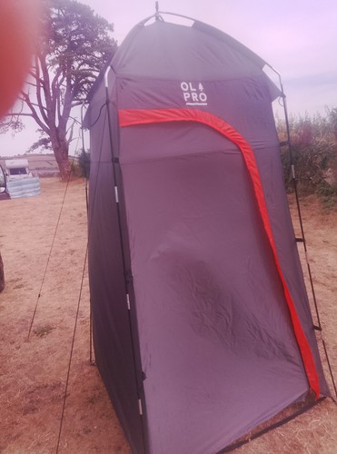 Olpro grey camping toilet - olpro,