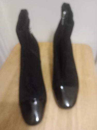 Ladies black faux - ladies,