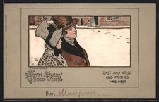 Artist postcard Ethel