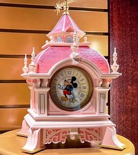 Disneyland Hotel Paris Mickey Clock figure, Exclusive Collectable Souvenir NEW