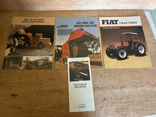 John deere fiat tractors - fiat, avco