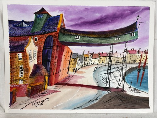 Original 2018 watercolour - original,