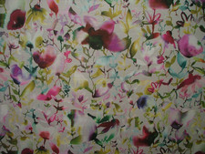 Voyage Maison Nelia Lotus Linen Cotton Curtain Upholstery Cushion Fabric