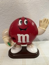Vintage 1991 Red M&M’s Candy Chocolate Dispenser – Mars Inc – Retro Collectable