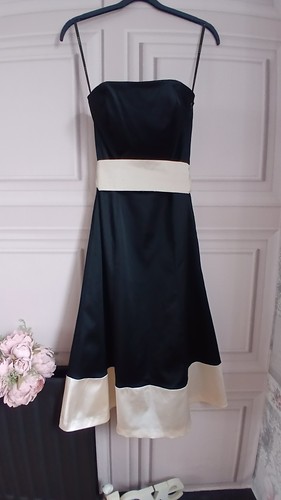 Coast black ivory strapless - black,