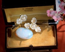 Gold Brooch Belle Epoque