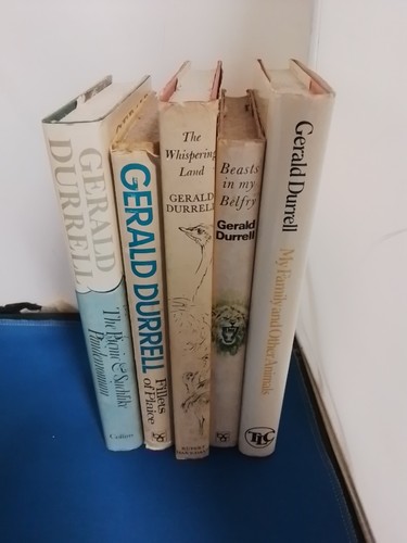 Gerald durrell books - gerald, 5x