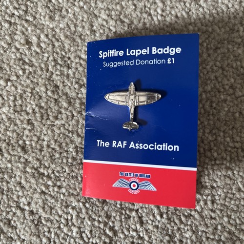 Raf association spitfire lapel - association,