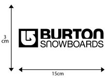 X2 BIG "BURTONS' logo stickers, Snowboards, Skateboards,Bikes,Vans,Laptops (2)