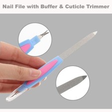 2-in-1 Nail File - Cuticle