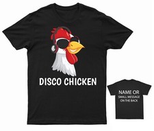 Disco Chicken DJ Disc Jockey T-Shirt Disc Jockey Club Rap Rave House Trance EDM