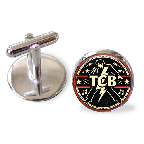 Elvis tcb cufflinks - elvis,