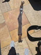 New Brown Anatomical Girth Triple Elastic Both Ends. Comfort Girth Saoirse 56"