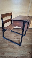 Vintage School Desk wooden