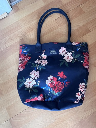 Joules cotton canvas bag - canvas, large