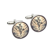 Hermes Greek God Cufflinks –