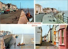 Postcard B APPLEDORE Devon THE