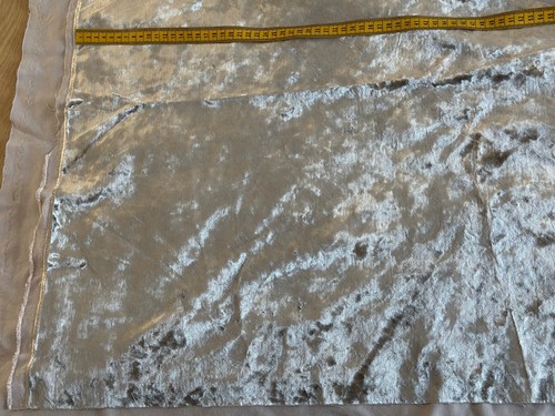 Zoffany velvet fabric remnants