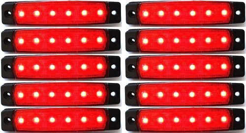 12v led rear side red - 12v,