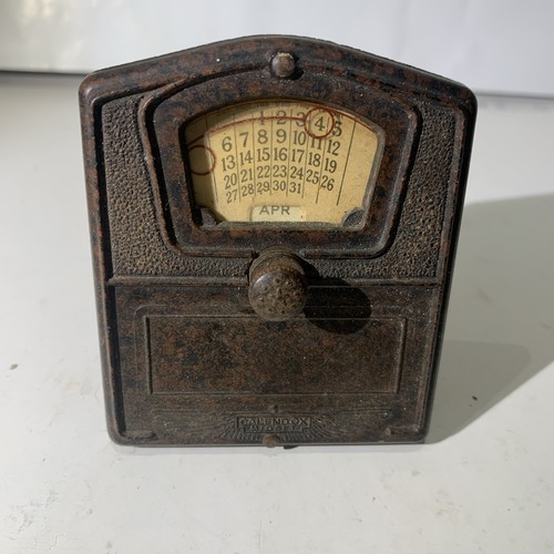 Vintage desk calendar calendox - vintage,