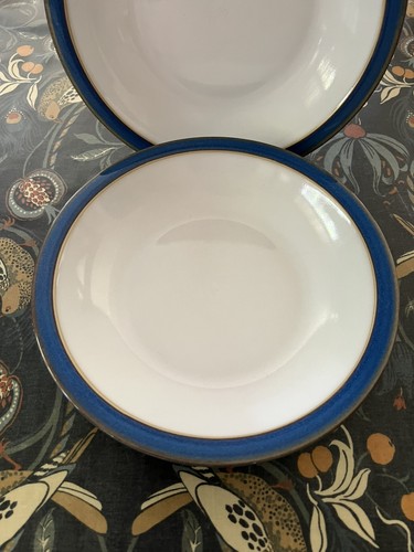 Denby imperial blue rimmed - denby,