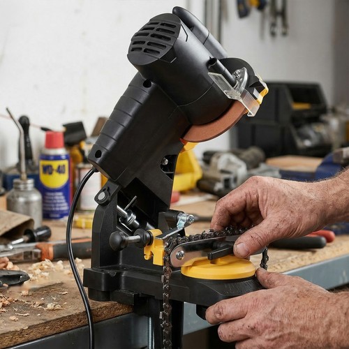 Chainsaw sharpener chain saw - chainsaw,