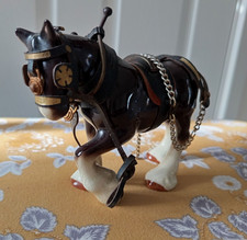 Miniature Ceramic Shire Horse
