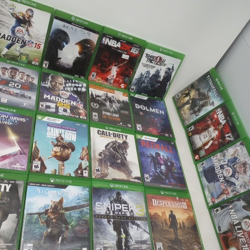 Lot mostly xbox one - lot, &