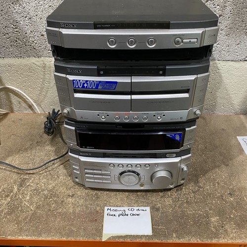 Sony mhc w555 - sony, hi-fi