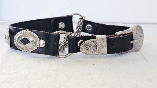 Vintage western black - western, leather