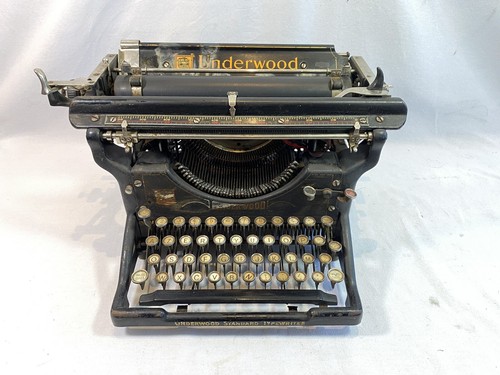 Vintage underwood model - model, 12