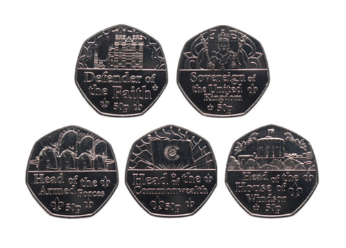 Guernsey platinum jubilee 50p - guernsey,