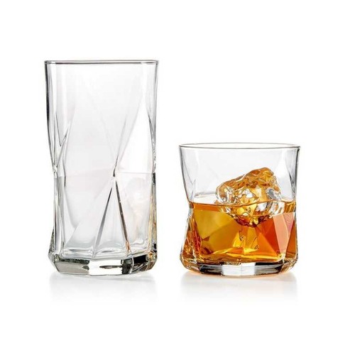 Drinking tumbler glasses set - glasses,