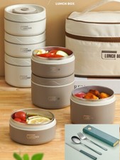 Lunch Box Thermos Food Flask Stainless Steel Insulated Food Soup Jar Container