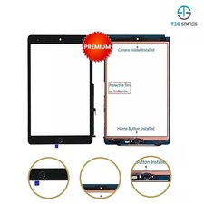 iPad 2021 9th Gen 10.2" Touch Screen Digitizer Glass Replacement Home Button