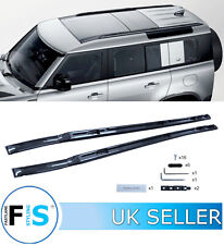 BLACK ROOF RAILS FULL LENGTH