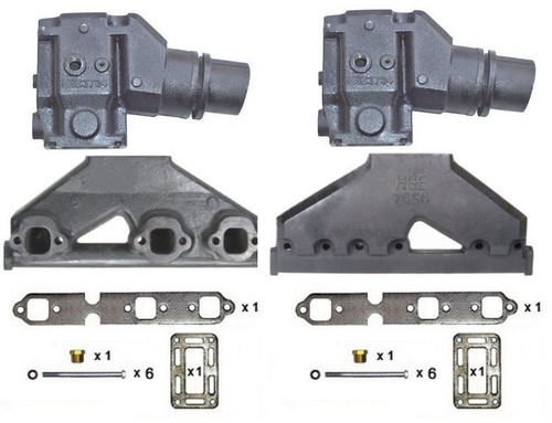 Exhaust manifold risers - &,
