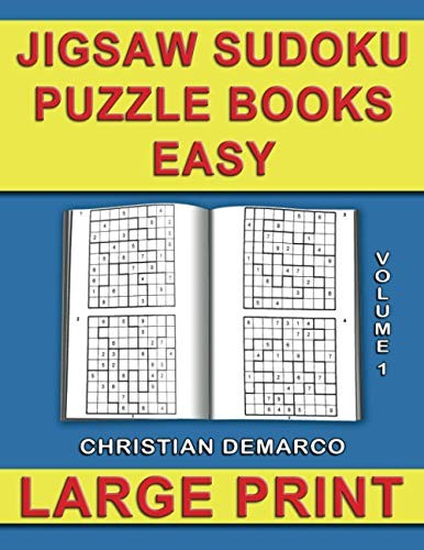 Jigsaw sudoku puzzle books - jigsaw,