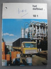 DAF 2600 TRUCKS Commercial Vehicles Dutch Language Sales Brochure Dec 1976