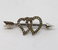 Sterling Silver & Marcasite